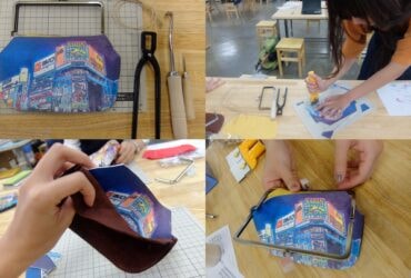 【北海道札幌】自己親手手作北海道蝦夷鹿皮口金包，滿滿北海道回憶!