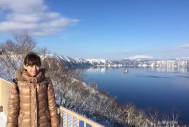 【北海道】摩周BLUE霜淇淋摩周湖第一展望台