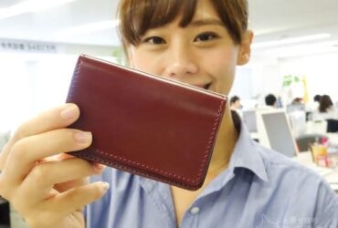 【北海道】2016年哥多華馬臀皮名片夾#北海道手製皮包專門店
